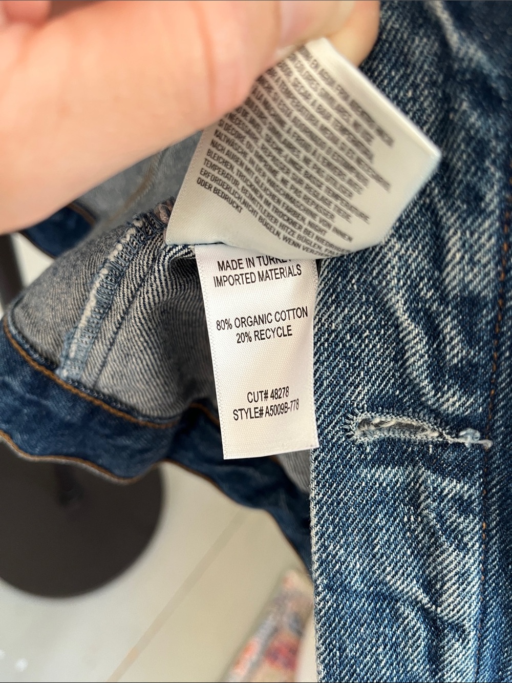 Agolde Denim Jacket - Picture 4 of 5